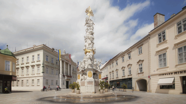 Hauptplatz Baden, © Romana Fürnkranz