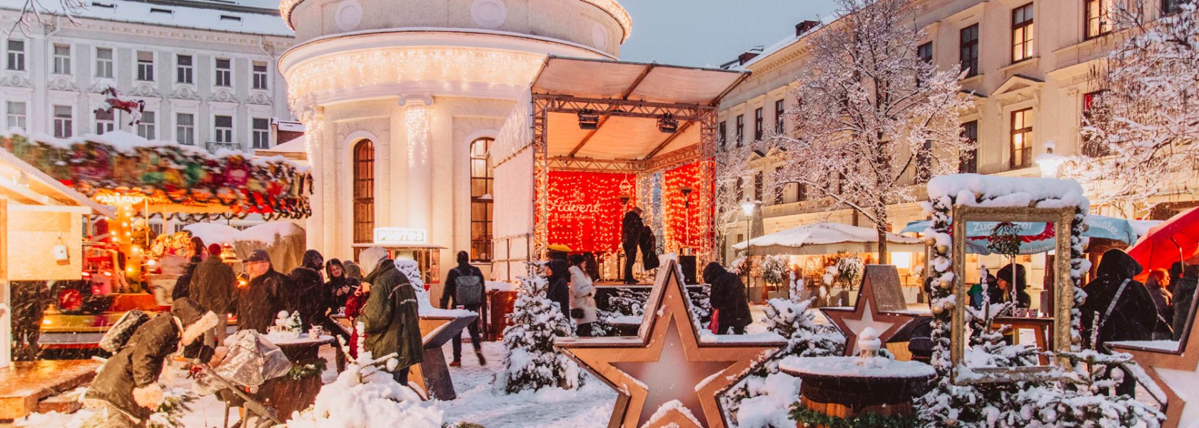 Advent in Baden - Josefsplatz, © Teresa Wagenhofer